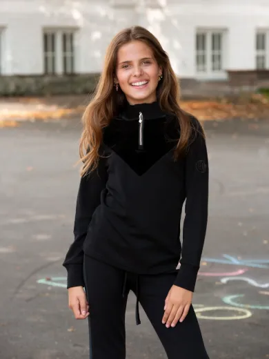 Bilde av WoolLand Sirdal Merino Slengbukse Black